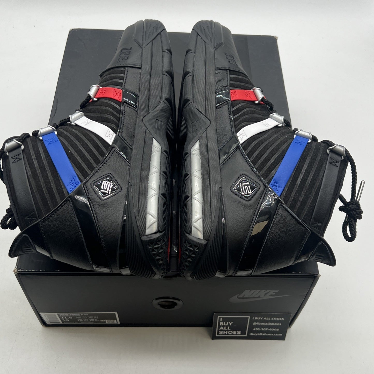 Size 11.5 - Nike Zoom LeBron 3 Retro Barbershop (DO9354-001)