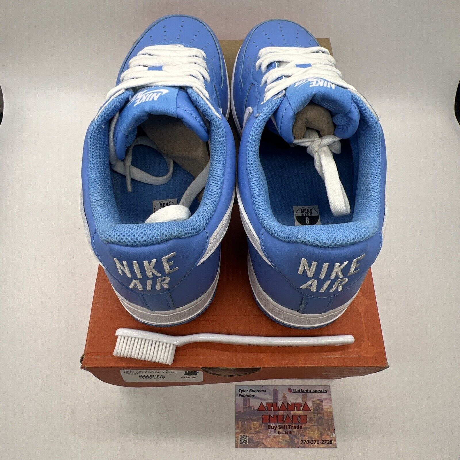 Size 8 - Nike Air Force 1 Low Color of the Month - University Blue (DM0576-400)