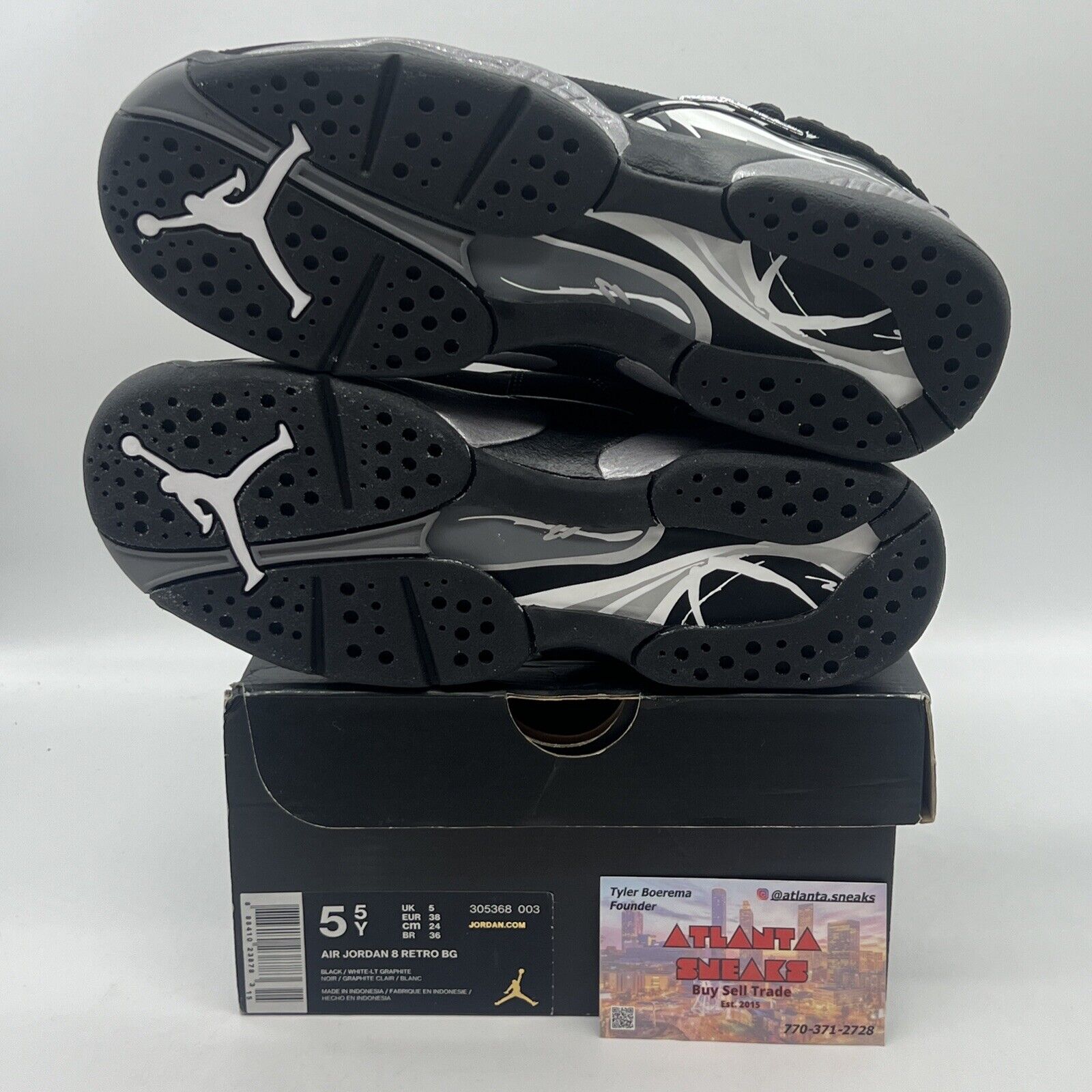 Size 7 - Jordan 8 Retro Chrome 2015