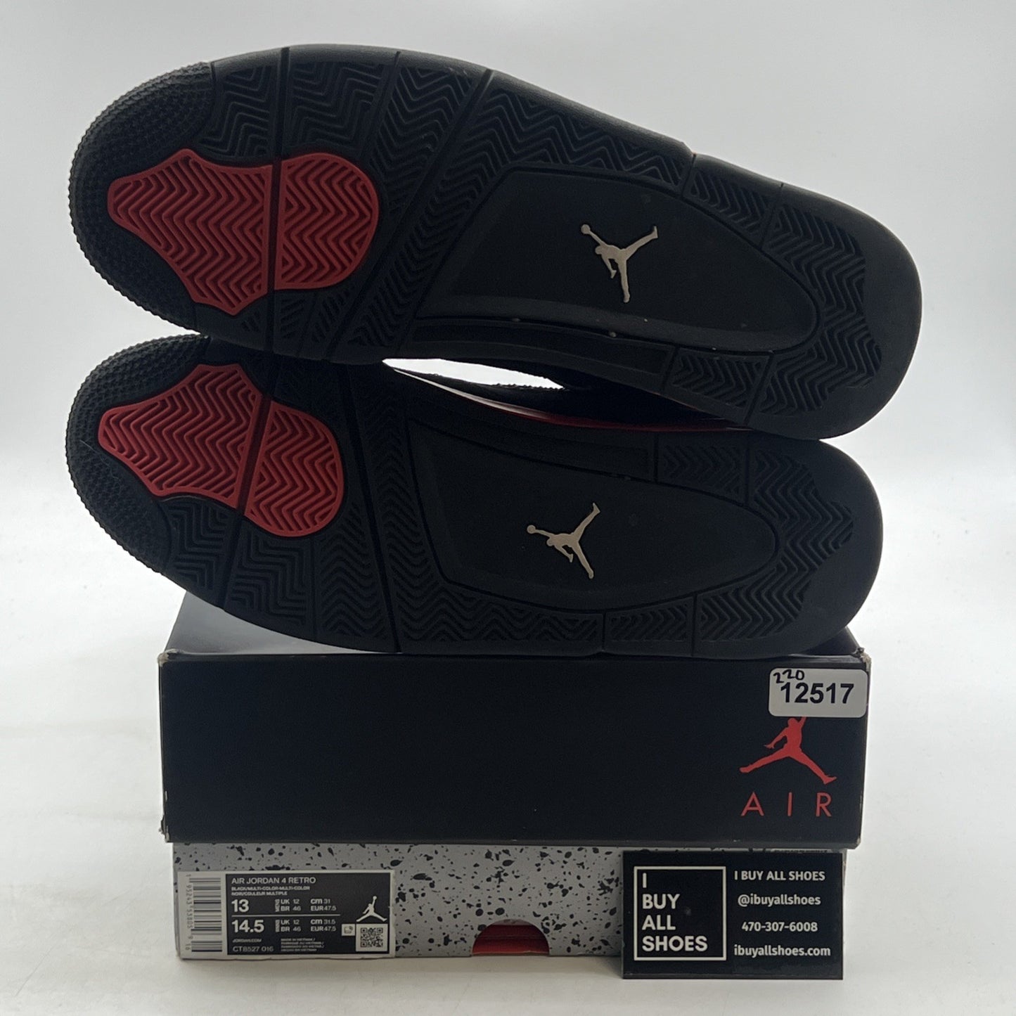 Size 13 - Air Jordan 4 Retro Mid Red Thunder (CT8527-016)