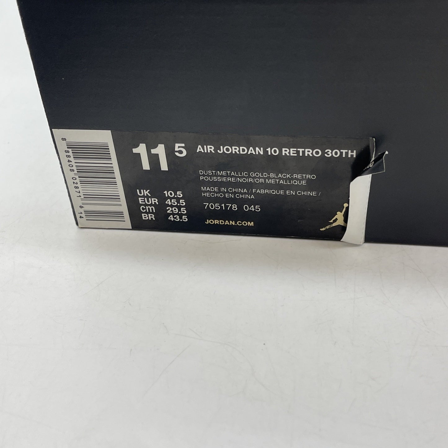 Size 11.5 - Air Jordan 10 Retro Lady Liberty (705178-045)