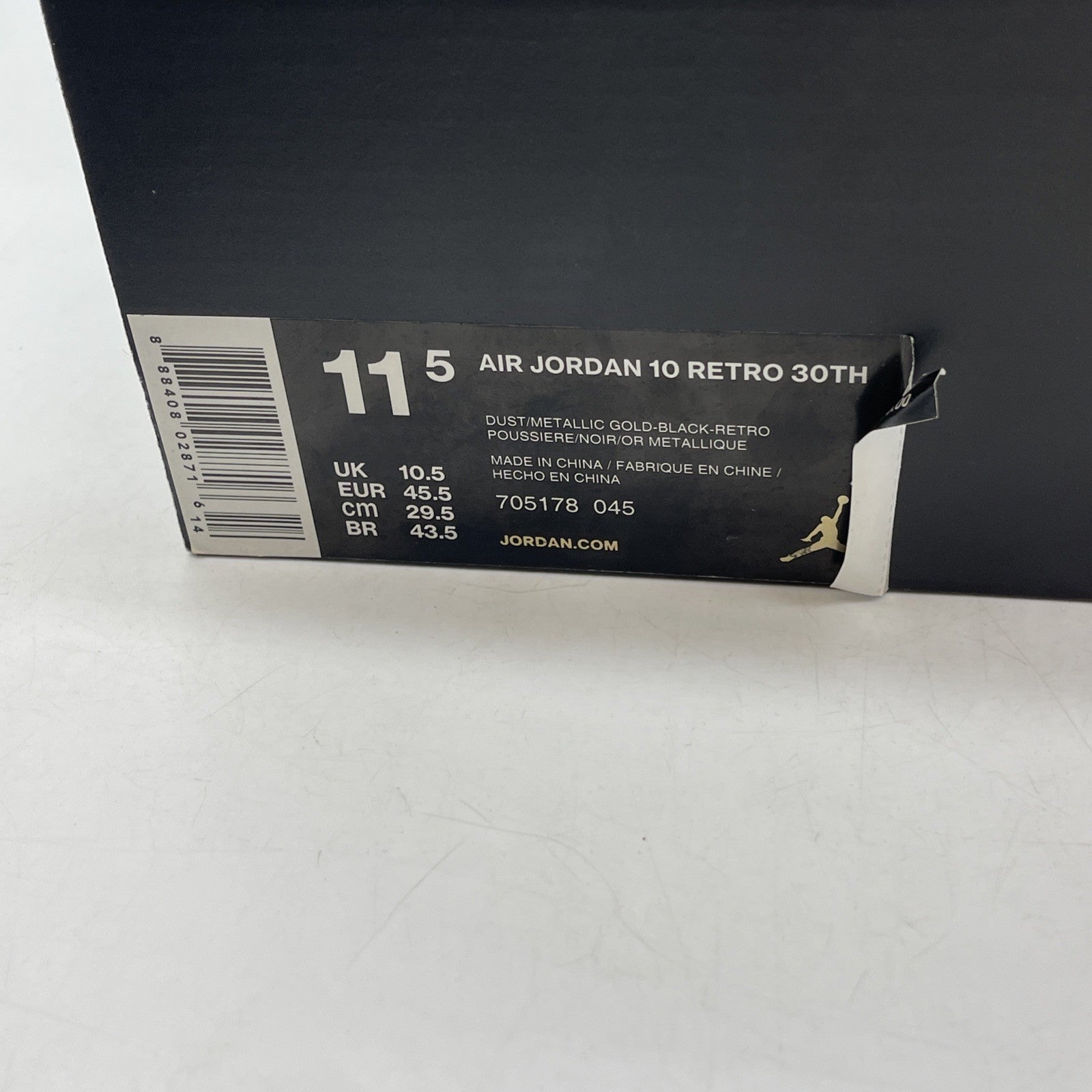 Size 11.5 - Air Jordan 10 Retro Lady Liberty (705178-045)