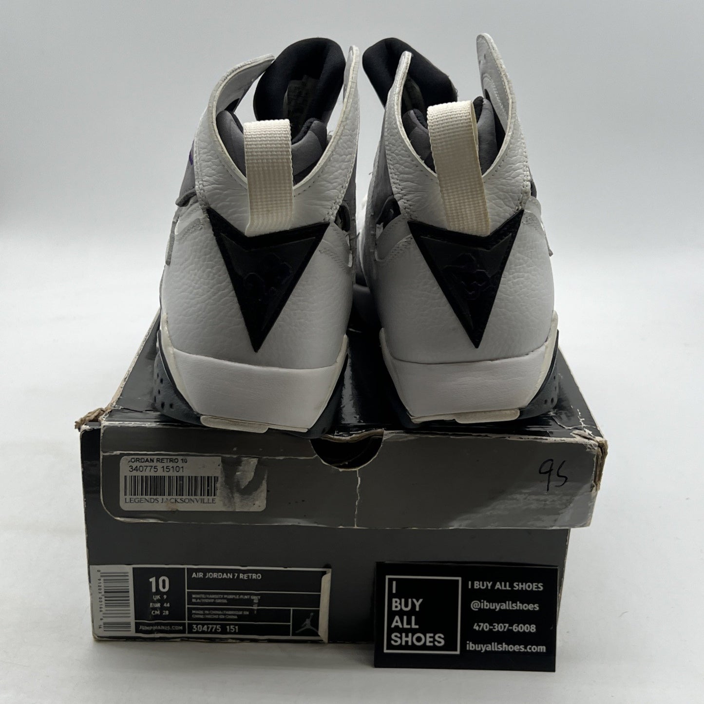 Size 10 - Air Jordan 7 Retro Flint (304775-151)