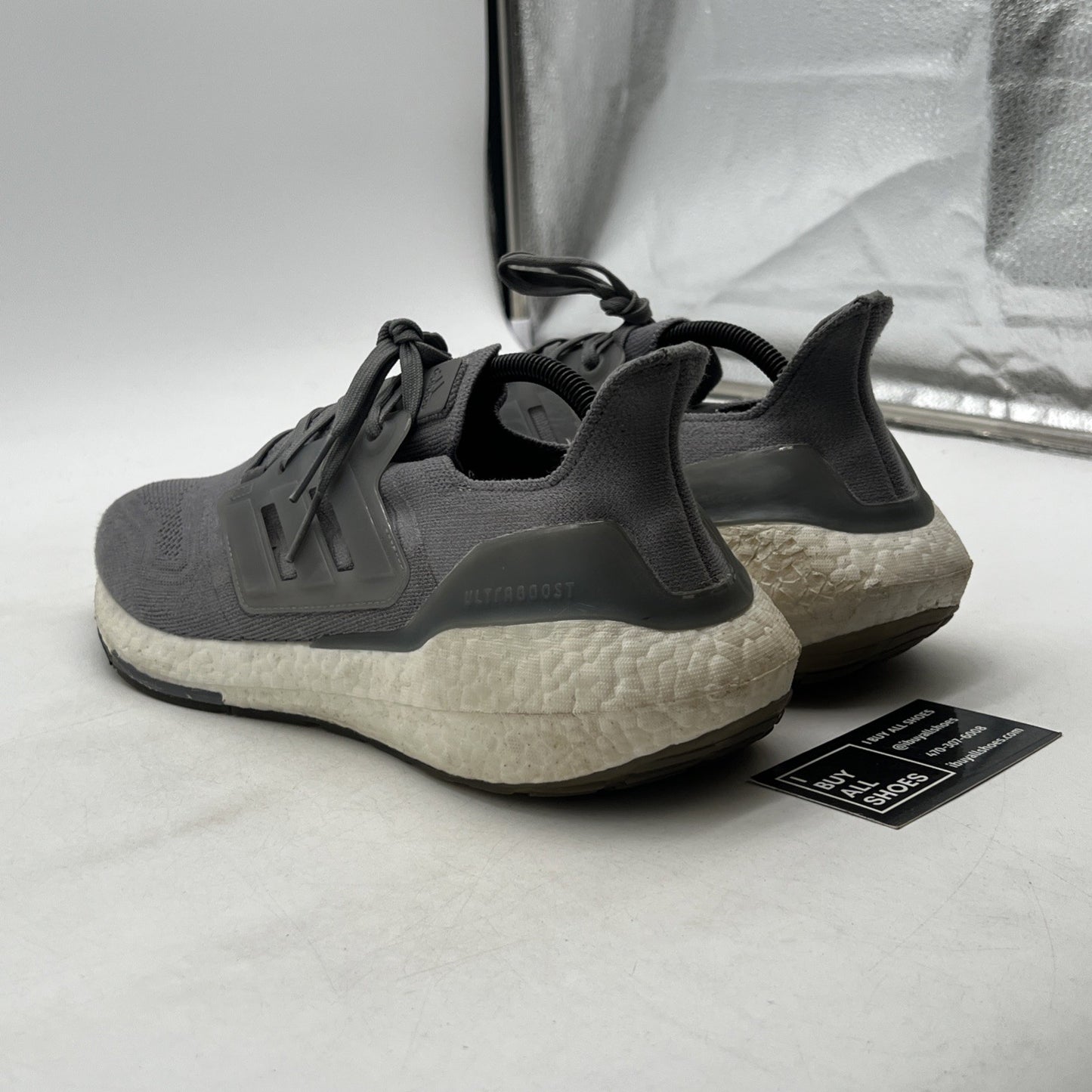 Size 10.5 - adidas UltraBoost 22 Grey Three (GX5460)