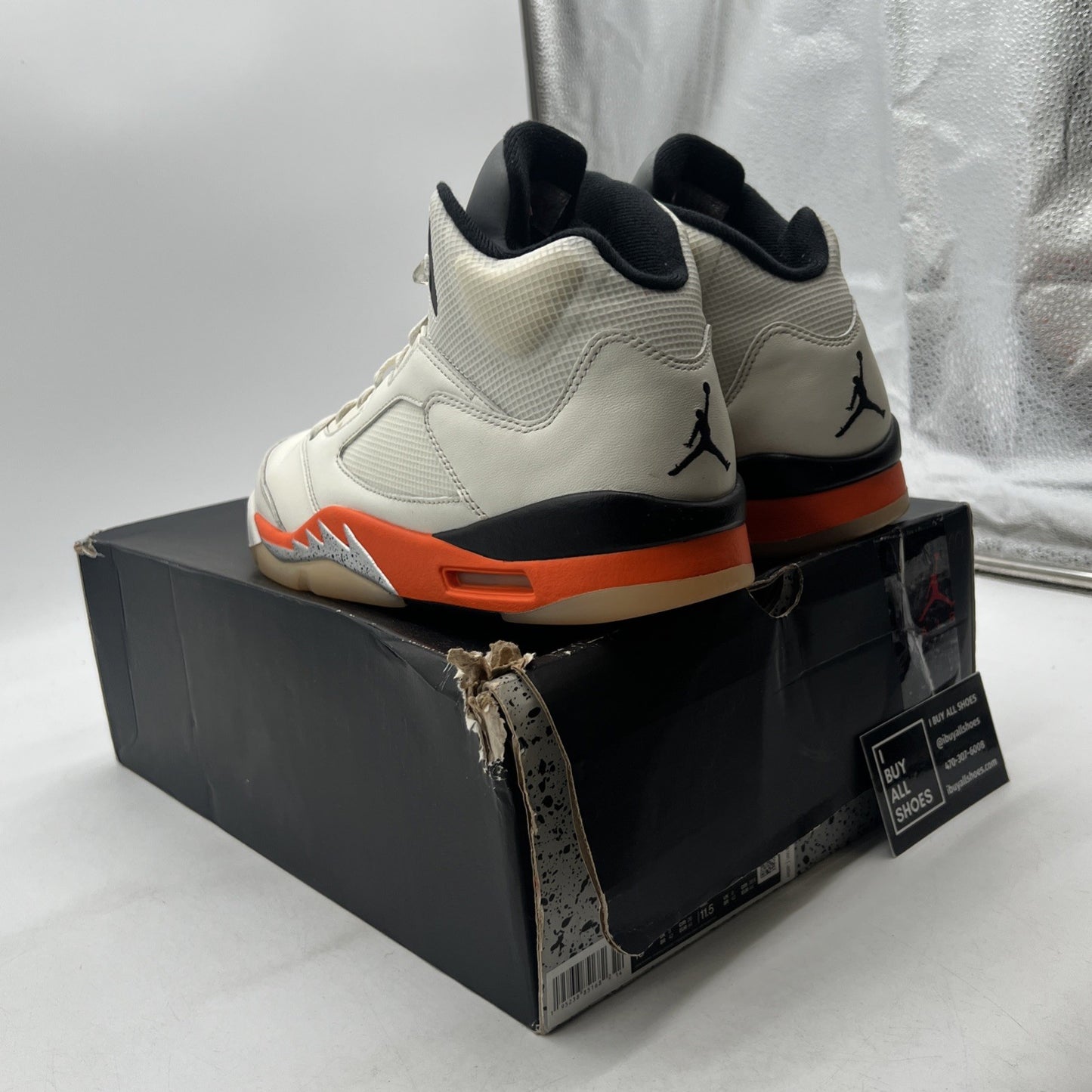 Size 10 - Air Jordan 5 Shattered Backboard (DC1060-100)
