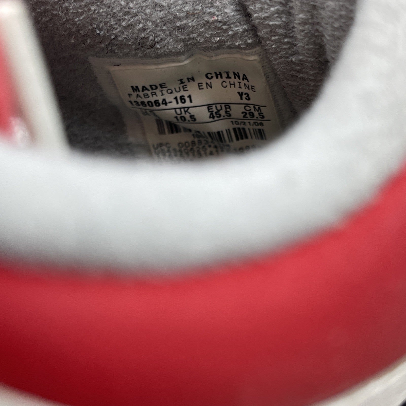 Size 11.5 - Air Jordan 3 Retro 2007 Fire Red (136064-161)