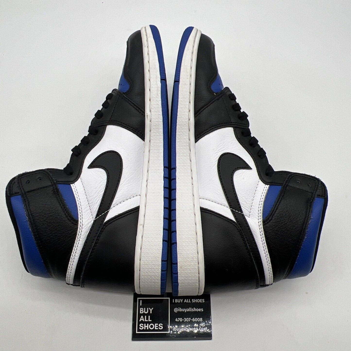 Size 12 - Air Jordan 1 Retro OG High Royal Toe (555088-041)