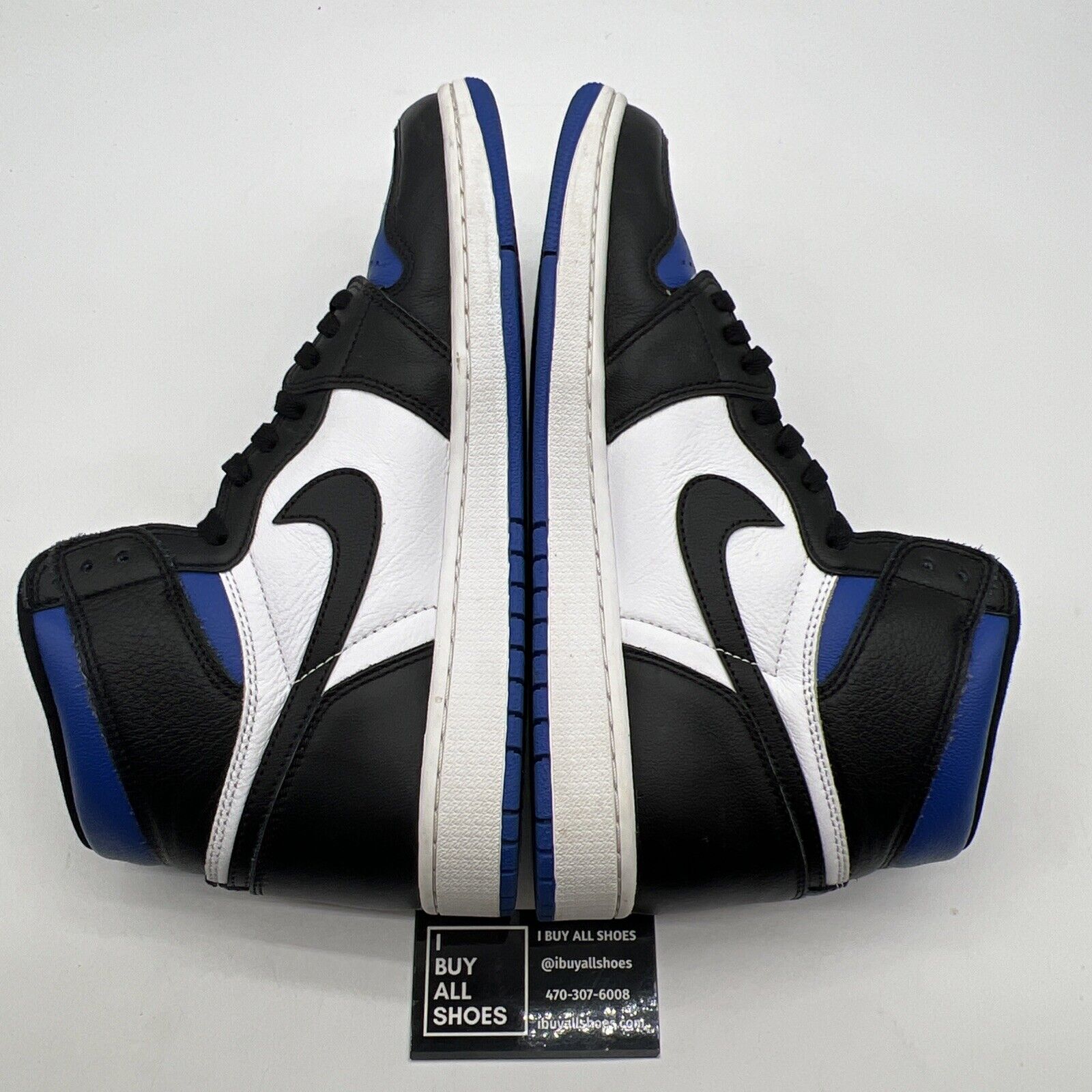 Size 12 - Air Jordan 1 Retro OG High Royal Toe (555088-041)