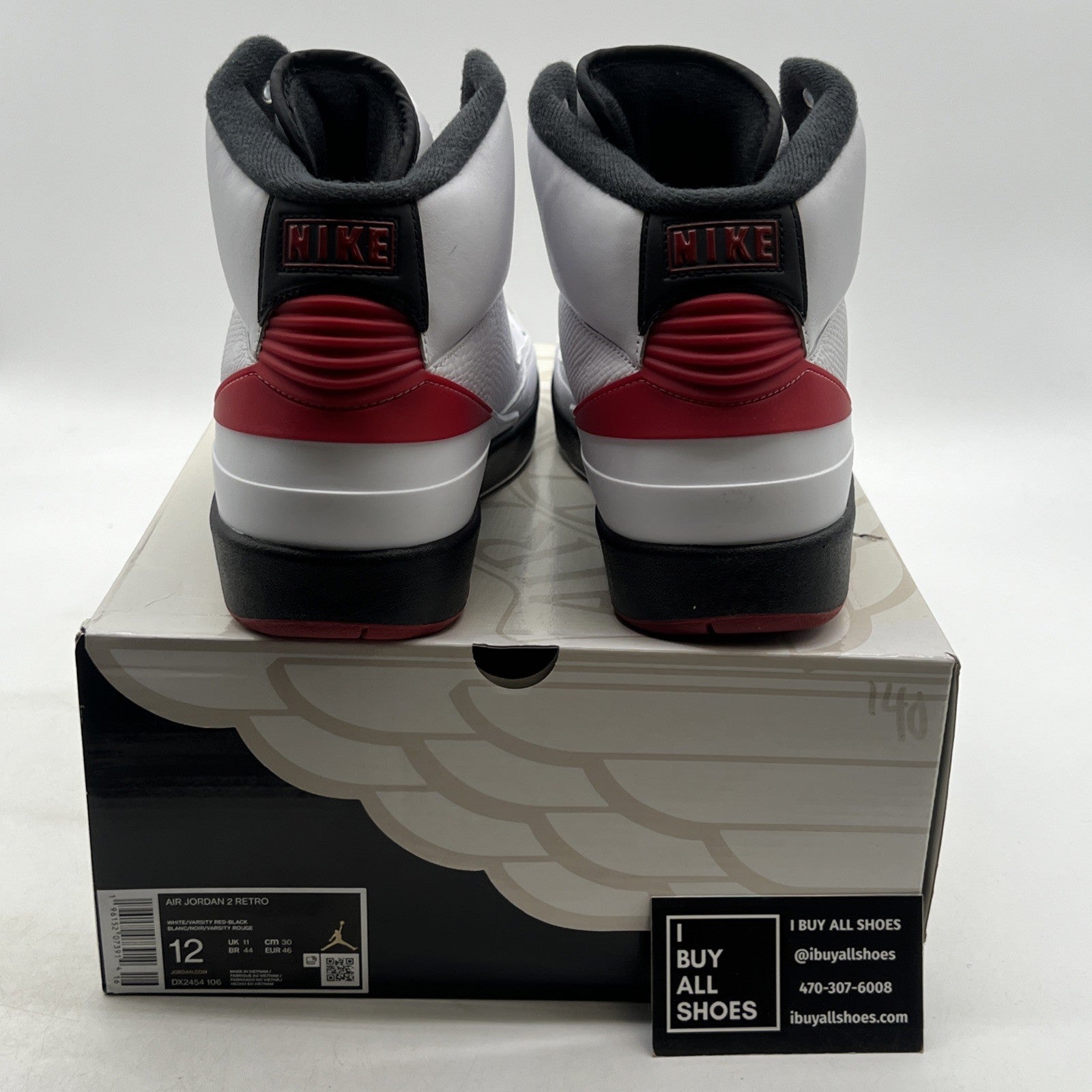 Size 12 - Air Jordan 2 Retro Mid Chicago (DX2454-106)