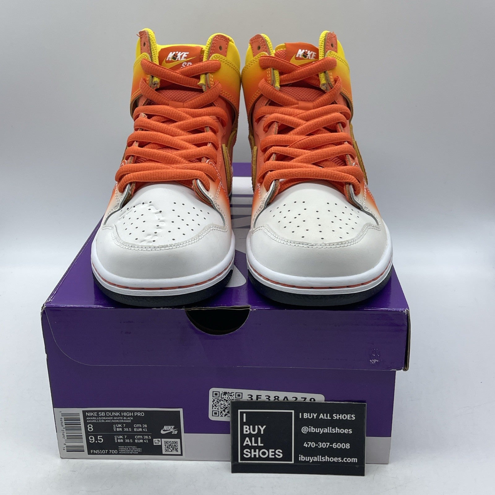 Size 8 - Nike Dunk SB High Sweet Tooth (FN5107-500)