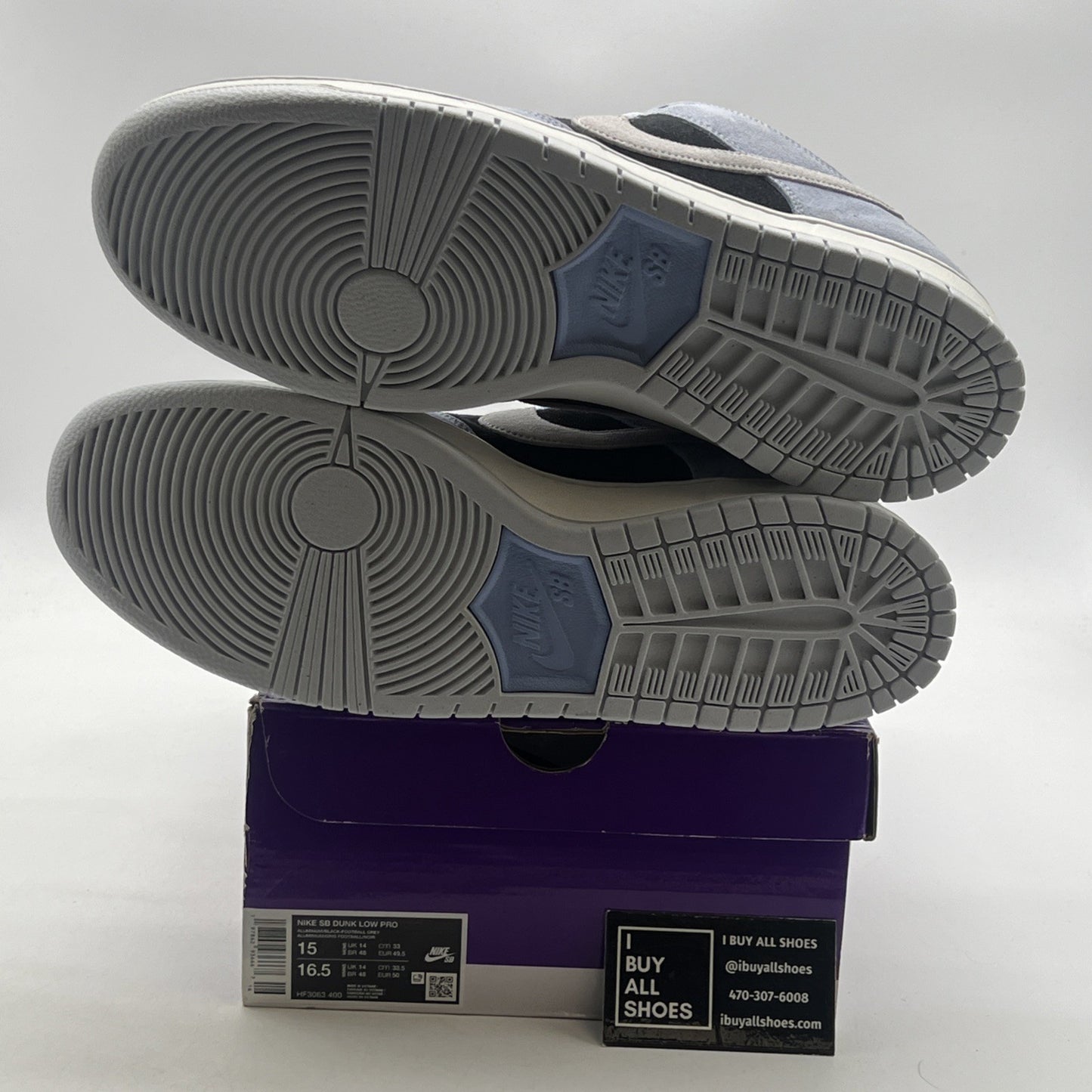 Size 15 - Nike Dunk SB Low Aluminum (HF3063-400)