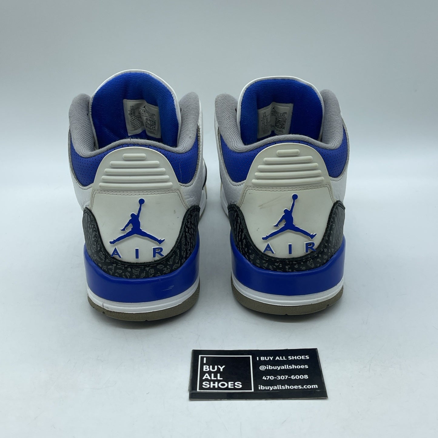 Size 12 - Air Jordan 3 Retro Mid Racer Blue Grey White Suede (CT8532-145)