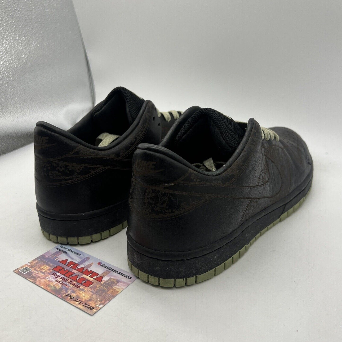 Size 10.5 - Nike Dunk 1 Piece Low Black Mint (312424-001)