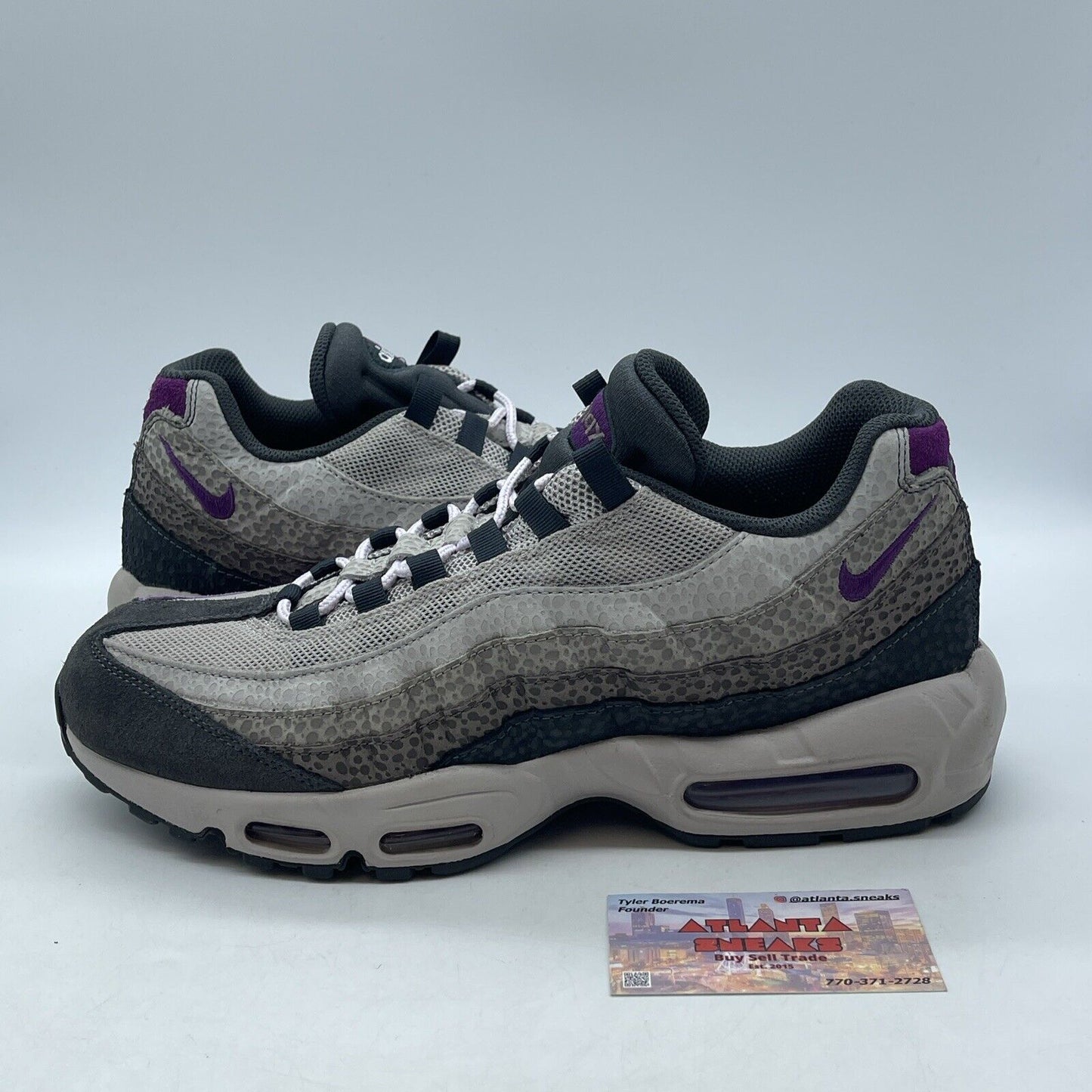 Size 13W - Nike Air Max 95 Viotech Purple Gray Black (DX2955-001)