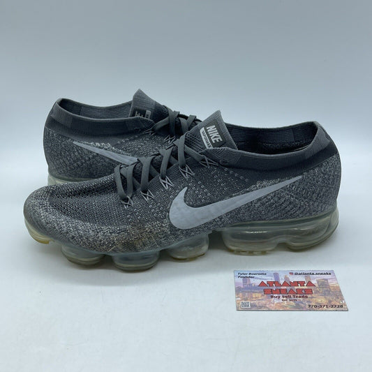 Size 13 - Nike Air VaporMax Asphalt White Grey Suede (849558-002)