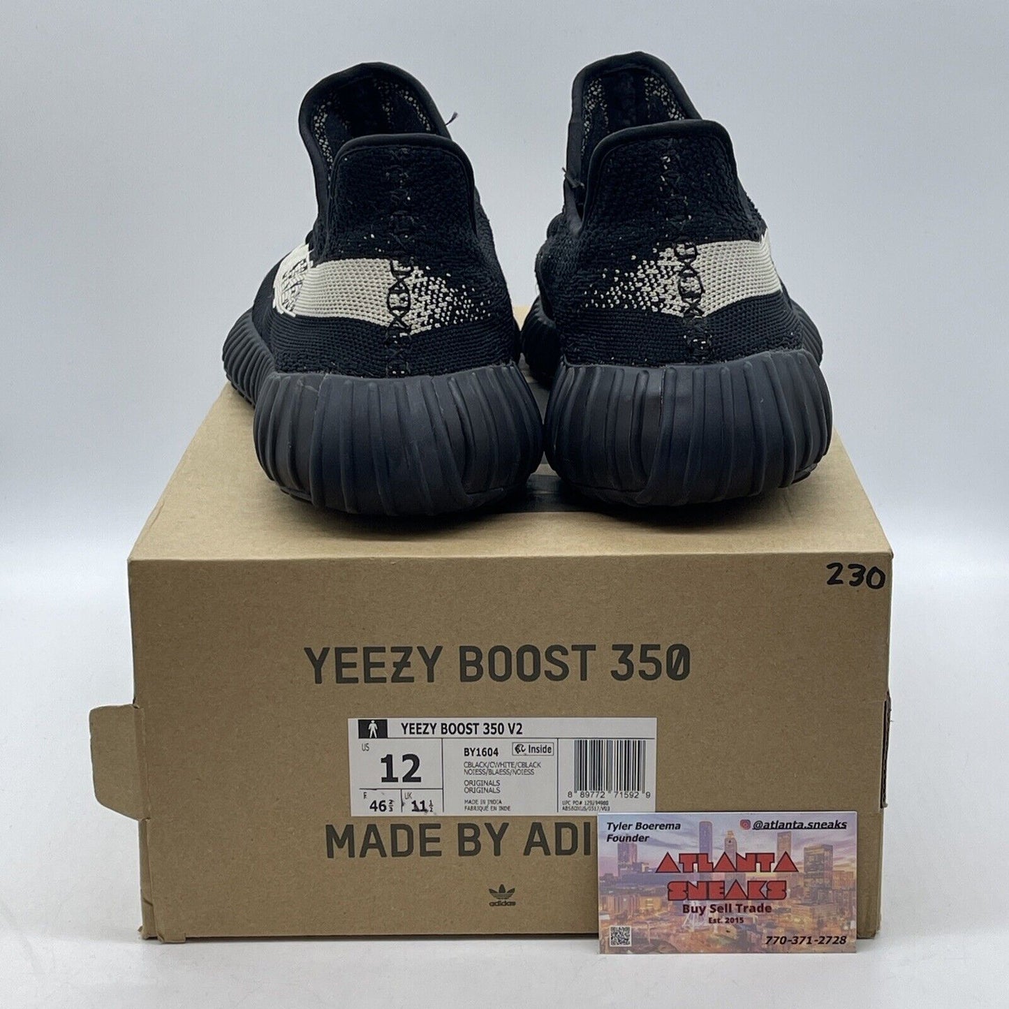 Size 12 - adidas Yeezy Boost 350 V2 Low Oreo Black Brown Suede Leather  (BY1604)