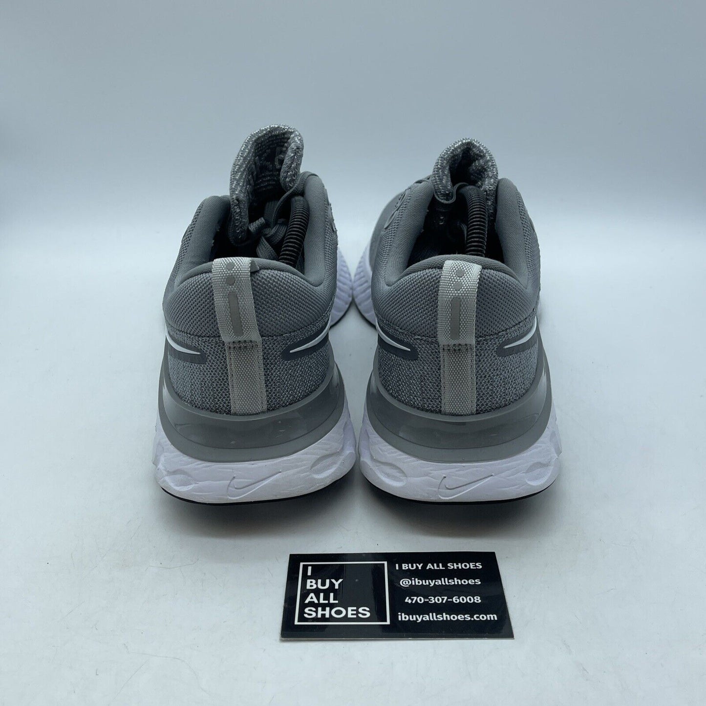 Size 10.5 - Nike React Infinity Run Flyknit 2 Particle Grey White (CT2357-001)