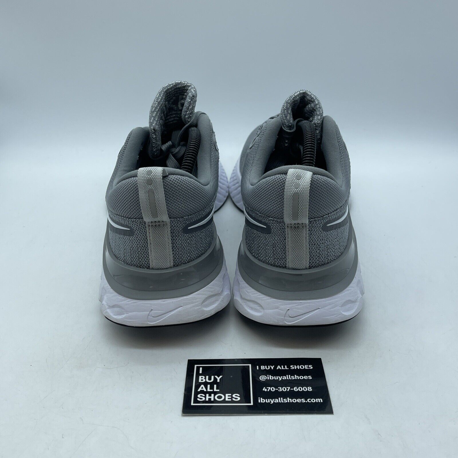 Size 10.5 - Nike React Infinity Run Flyknit 2 Particle Grey White (CT2357-001)