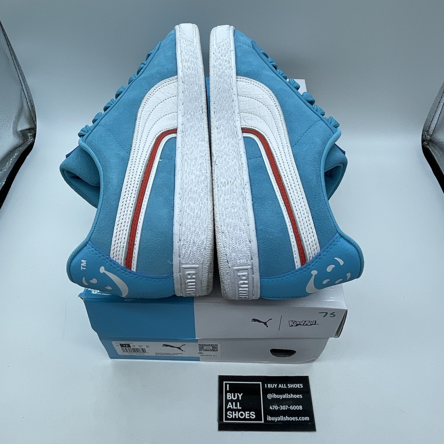 Size 12 - PUMA Kool-Aid x Suede Triplex Blue Atoll Speckled (384594-01)