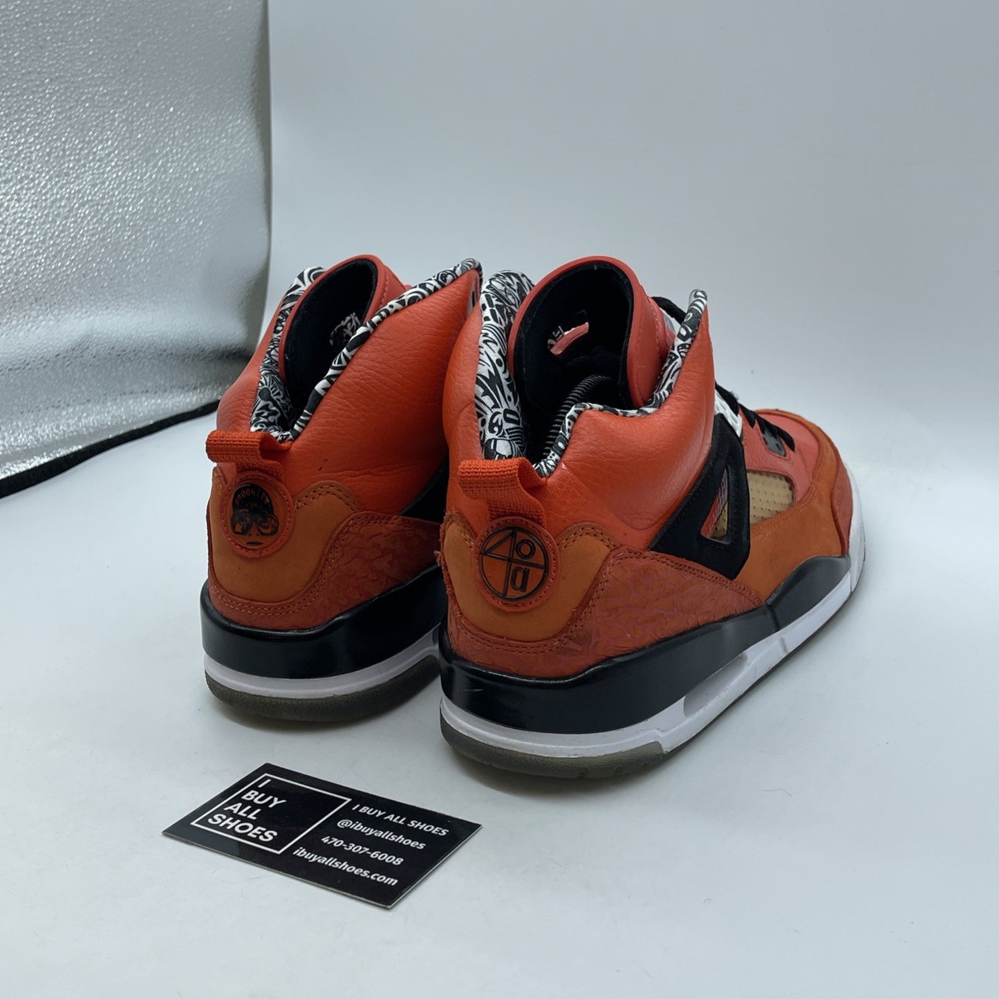 Size 9 - Jordan Spizike New York Knicks Red Black Suede Leather (315371-805)