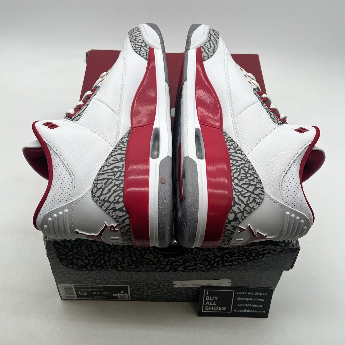 Size 13 - Air Jordan 3 Retro Mid Cardinal Red (CT8532-126)