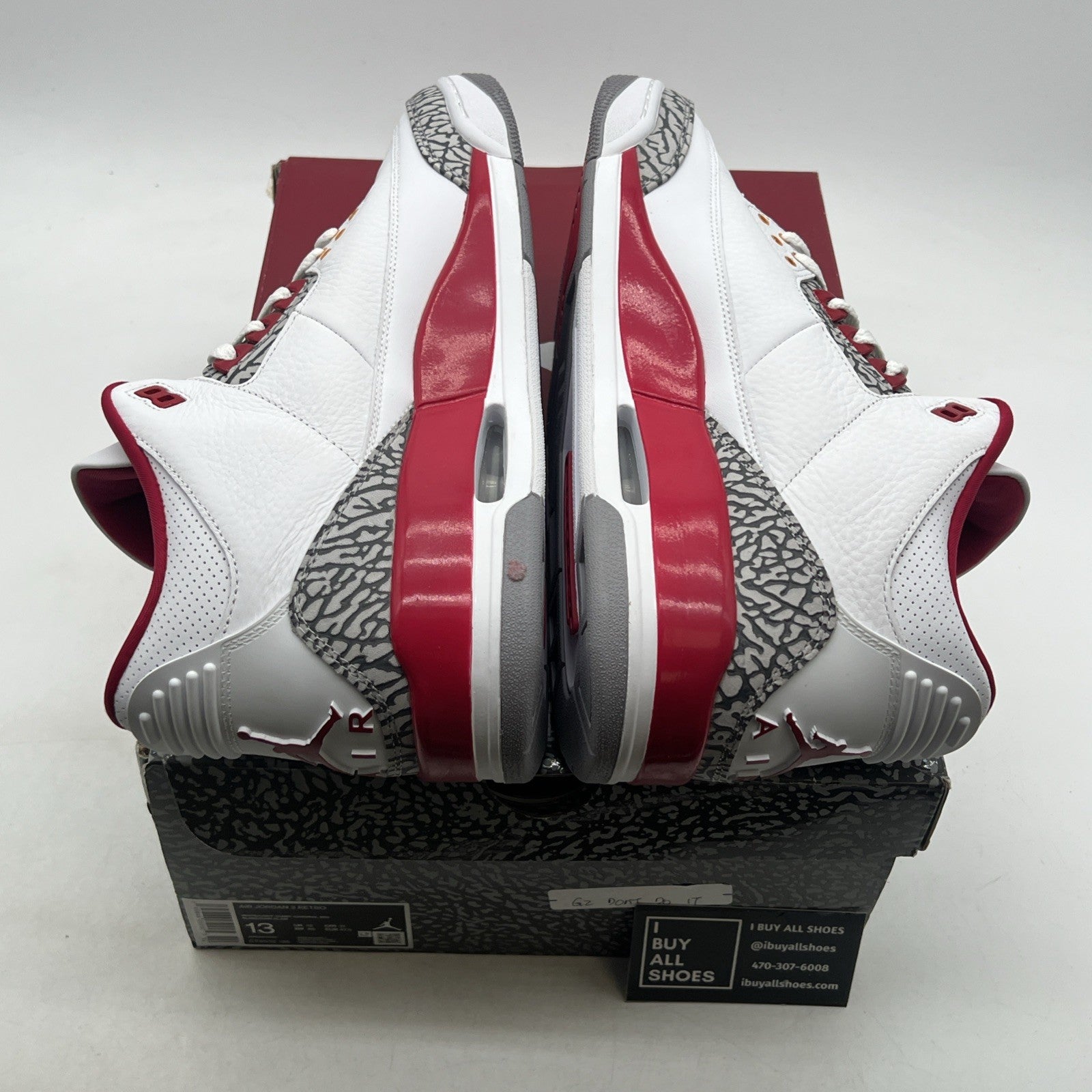 Size 13 - Air Jordan 3 Retro Mid Cardinal Red (CT8532-126)