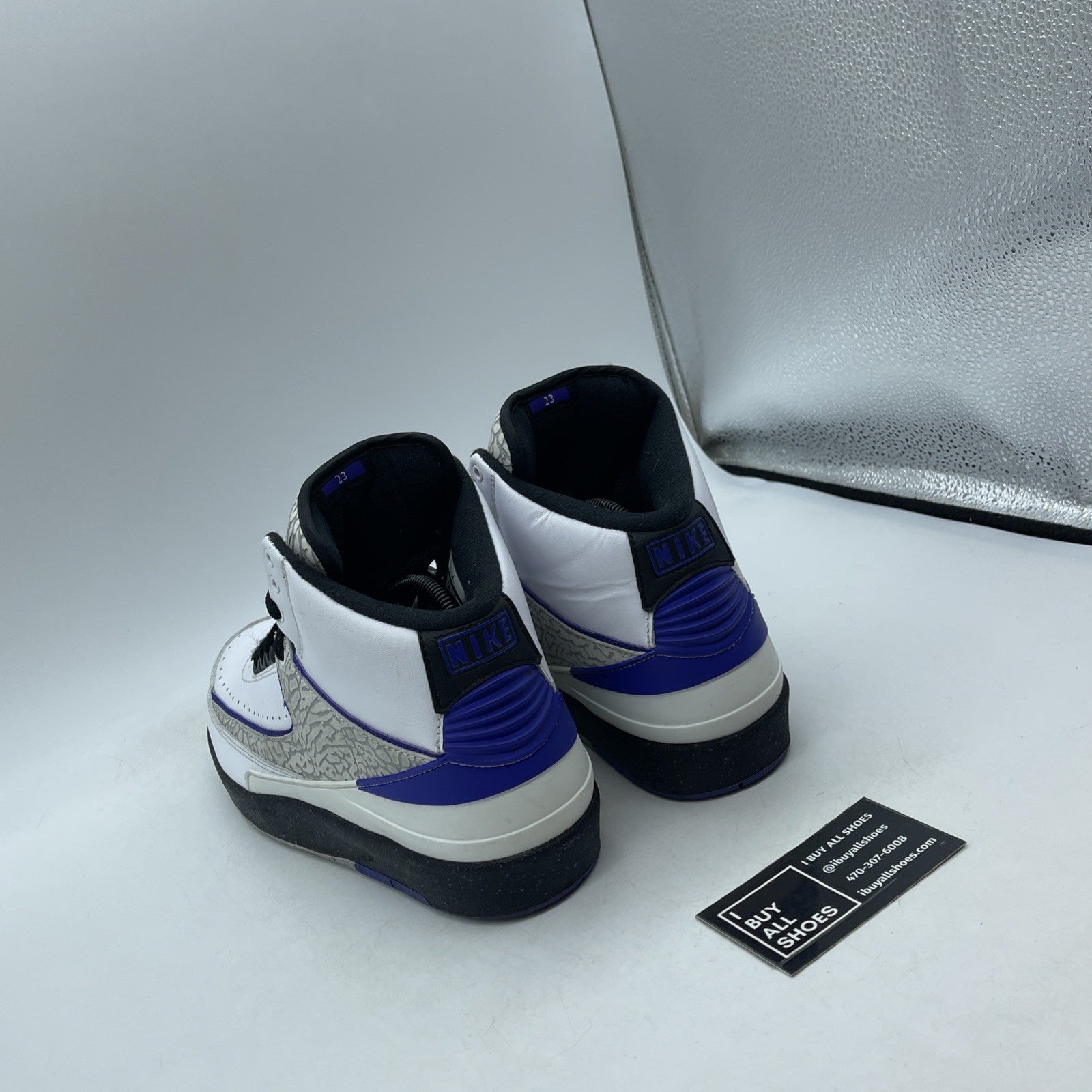 Size 9 - Air Jordan 2 Retro Concord (385475-153)
