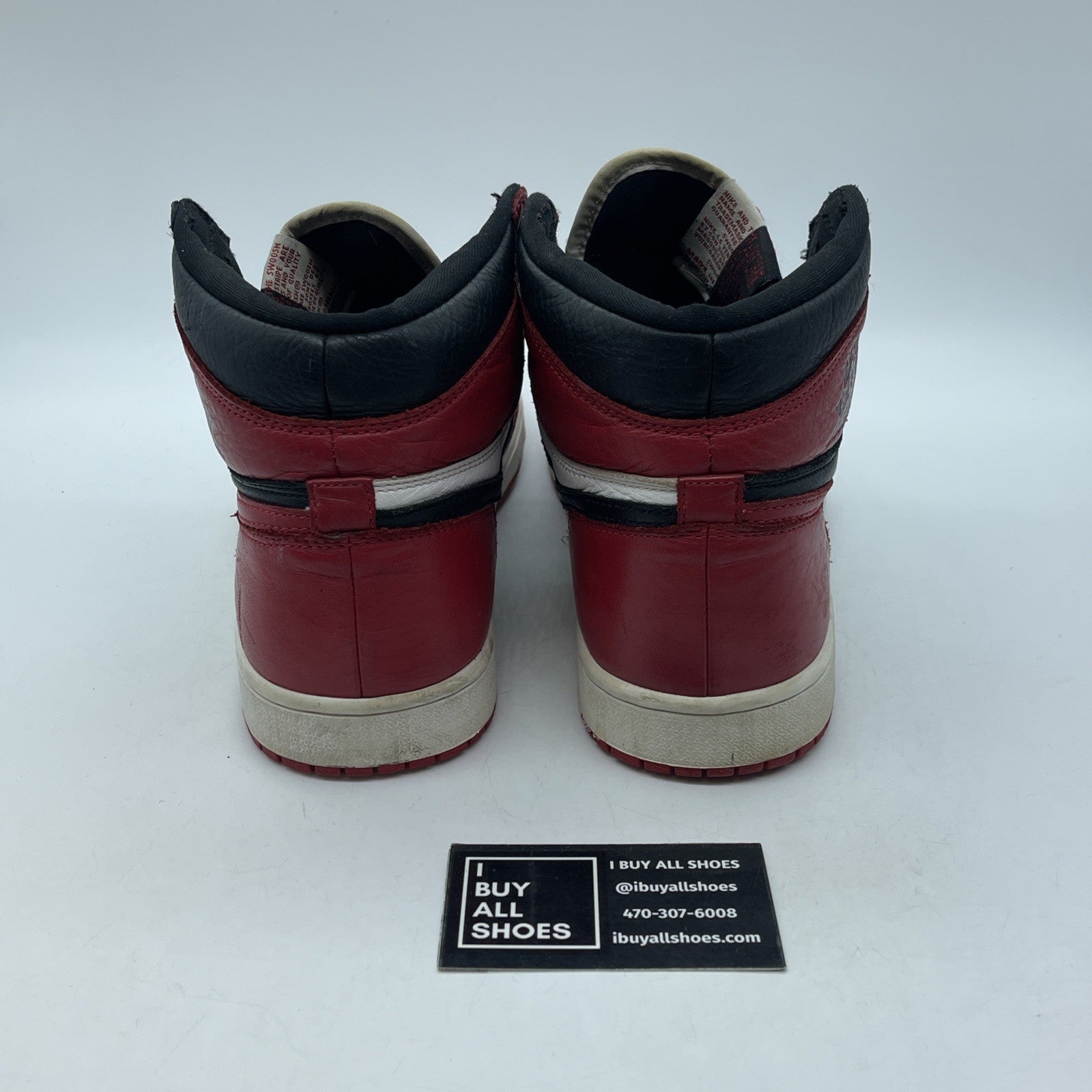 Size 10 - Air Jordan 1 Retro OG NRG High Homage to Home Leather (861428-061)