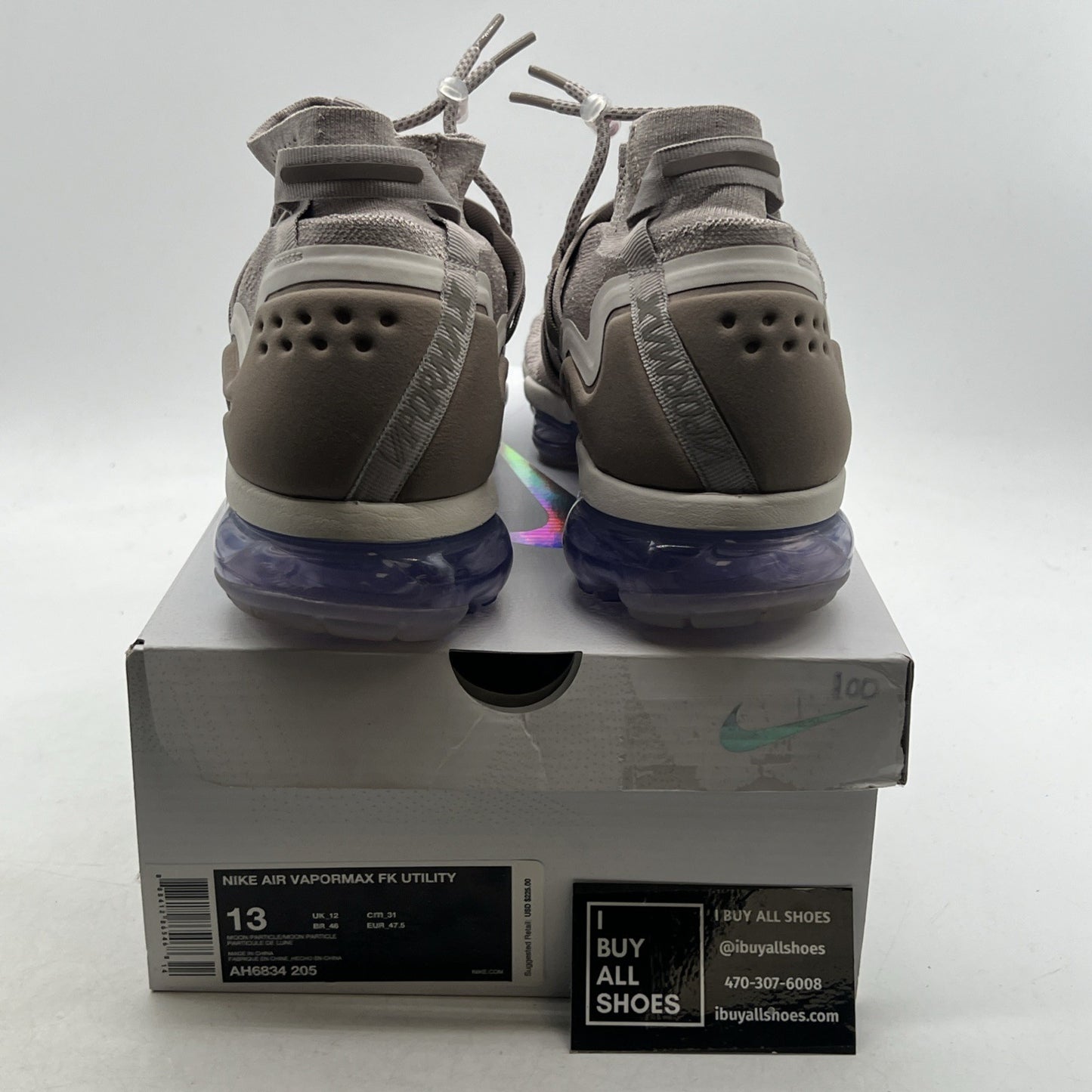 Size 13 - Nike Air VaporMax Utility Moon Particle (AH6834-205)