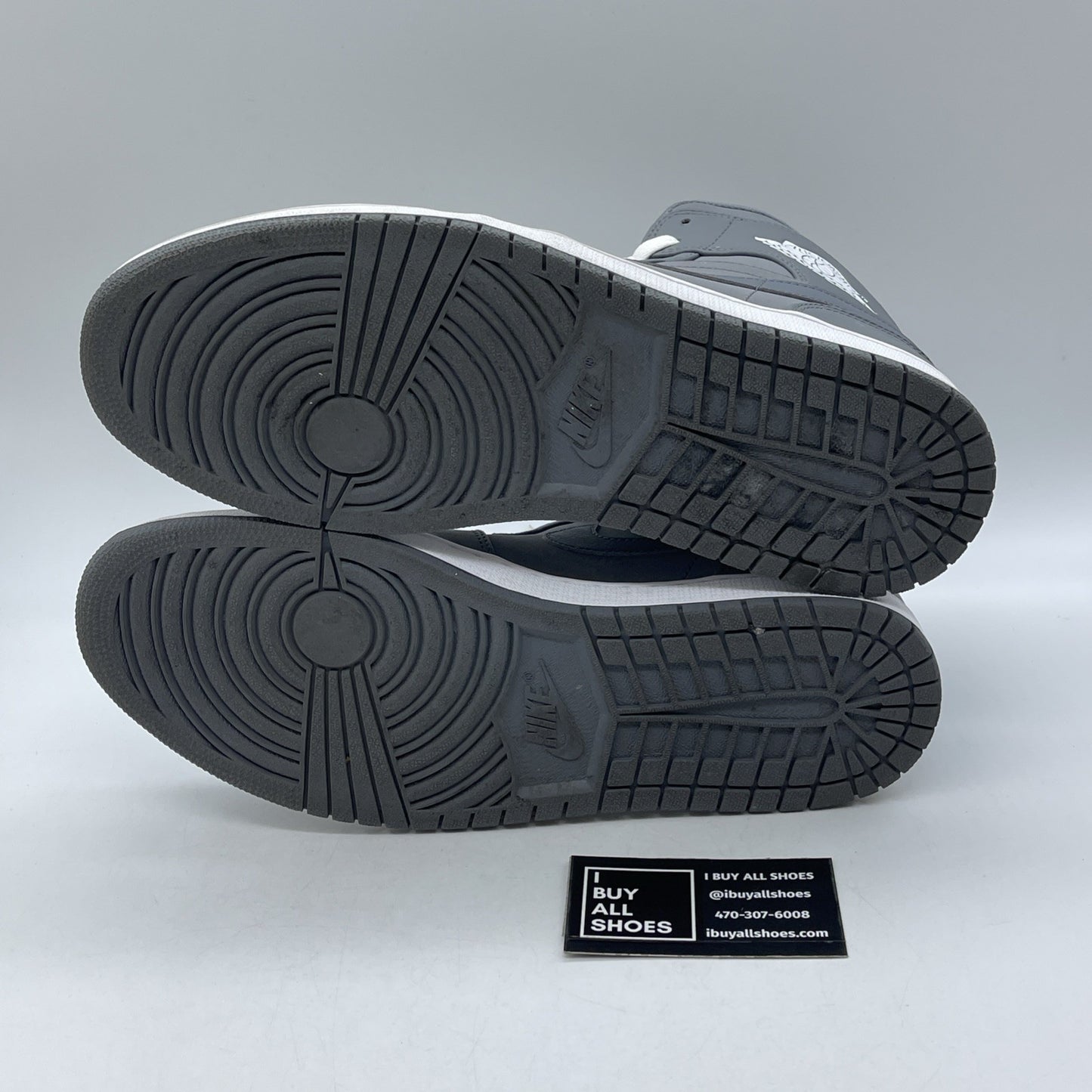Size 11 - Air Jordan 1 Retro Mid Cool Grey Suede Leather (554724-014)