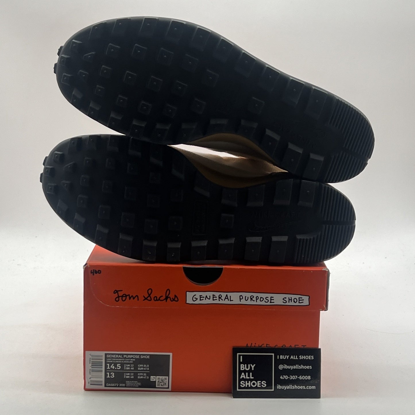 Size 14.5 - NikeCraft General Purpose Shoe x Tom Sachs Low Studio W (DA6672-200)