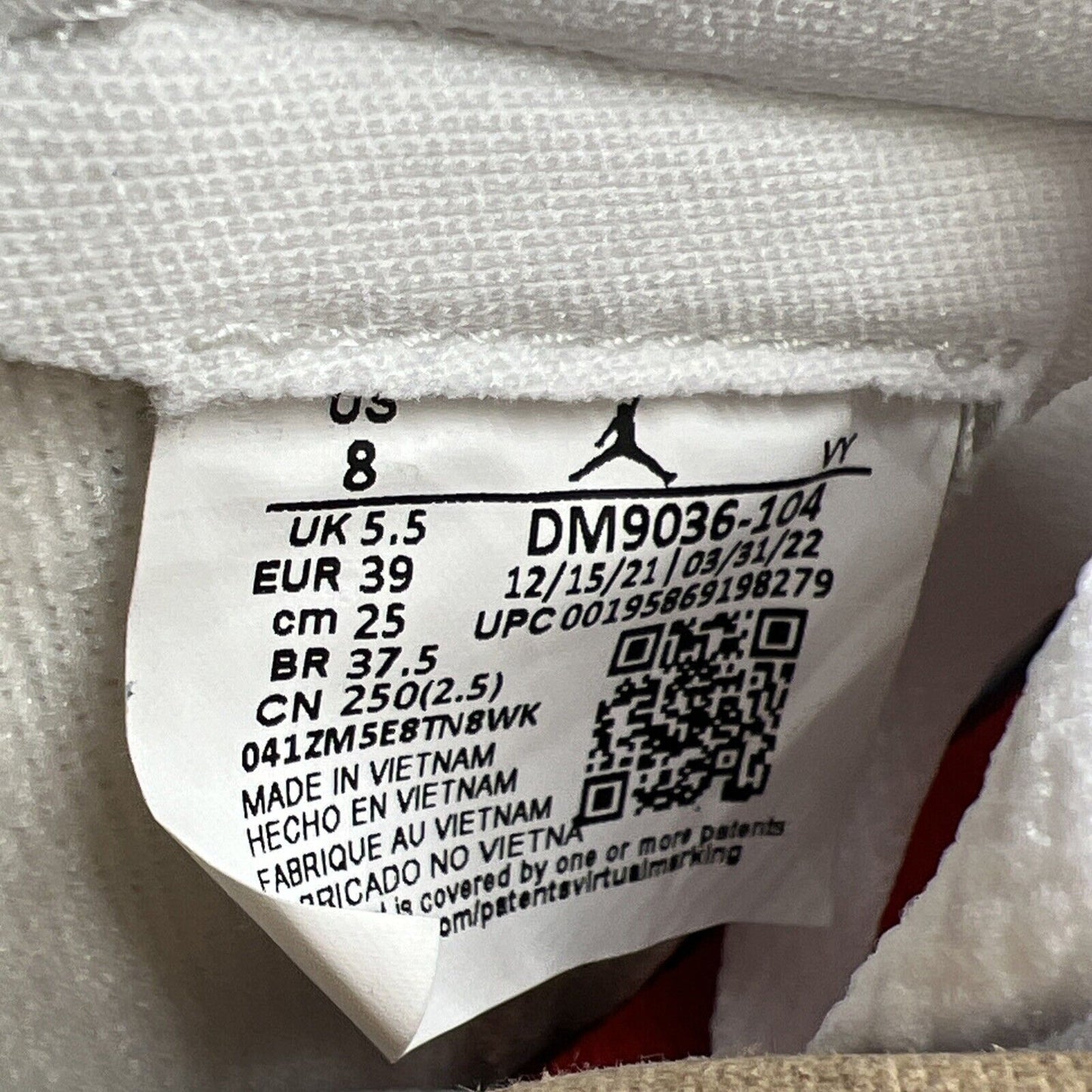 Size 8 - Air Jordan 1 High OG Denim 2022 (DM9036-104)