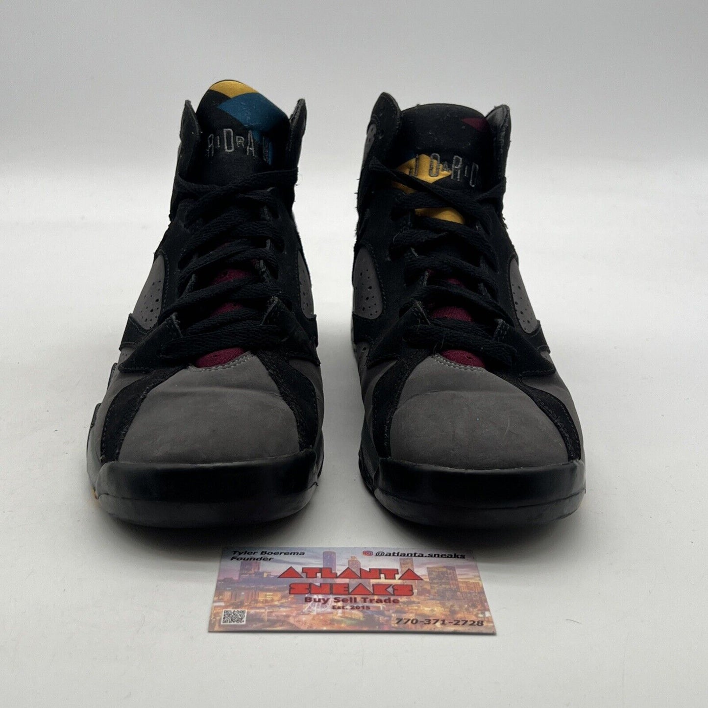 Size 7Y - Air Jordan 7 Retro 2011 High Bordeaux (304774-004)