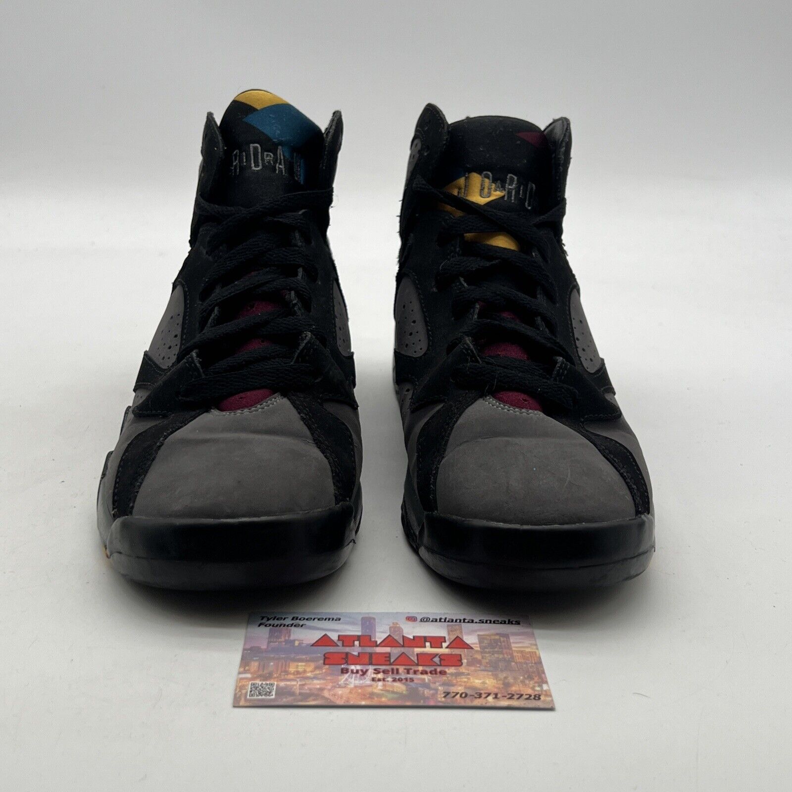 Size 7Y - Air Jordan 7 Retro 2011 High Bordeaux (304774-004)