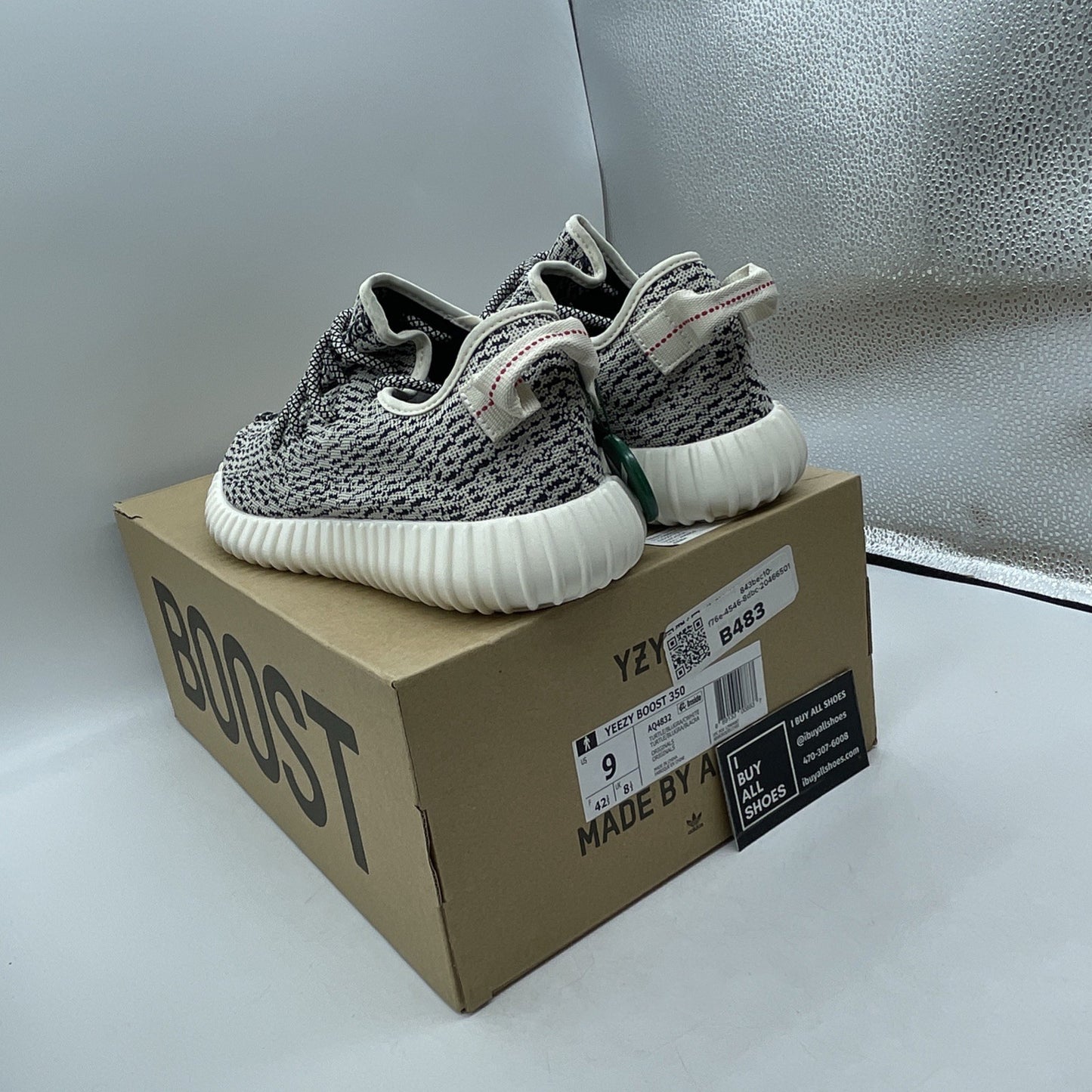 Size 9 - adidas Yeezy Boost 350 Low Turtle Dove (AQ4832)