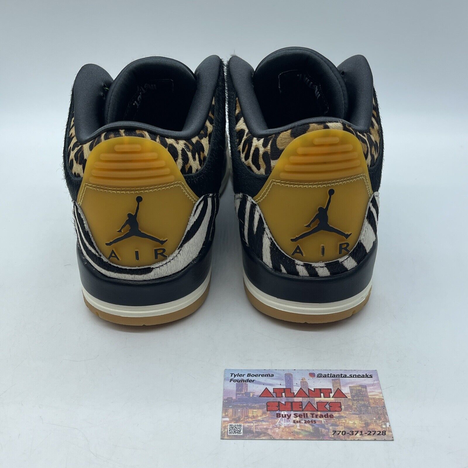 Size 10.5 - Air Jordan 3 Retro SE Animal Instinct Black Brown Suede (CK4344-002)