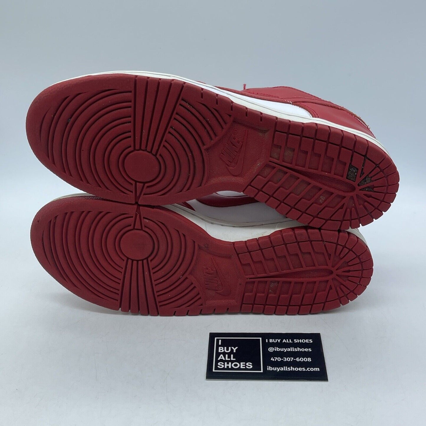 Size 8 - Nike Dunk Retro SP Low St. John's Red White Leather Suede (CU1727-100)