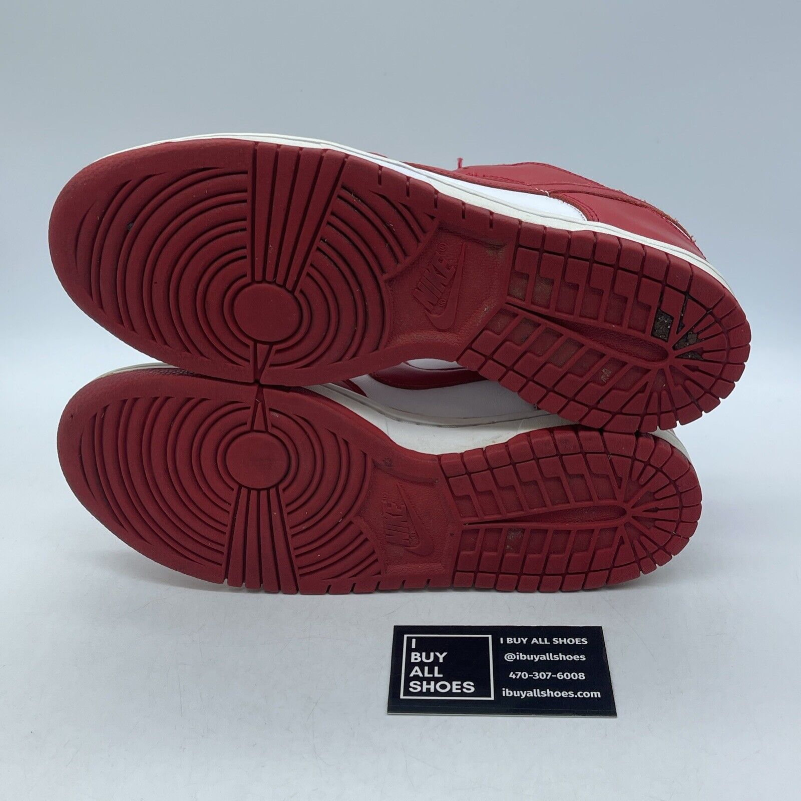 Size 8 - Nike Dunk Retro SP Low St. John's Red White Leather Suede (CU1727-100)