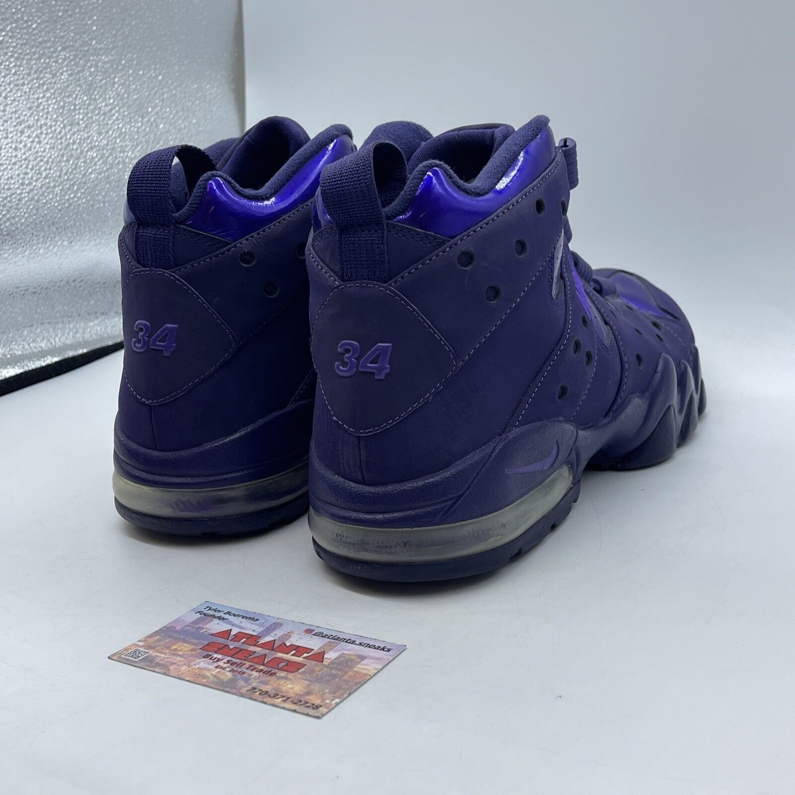 Size 12.5 - Nike Air Max 2 CB 94 HOH Purple Suede Leather (416189-505)