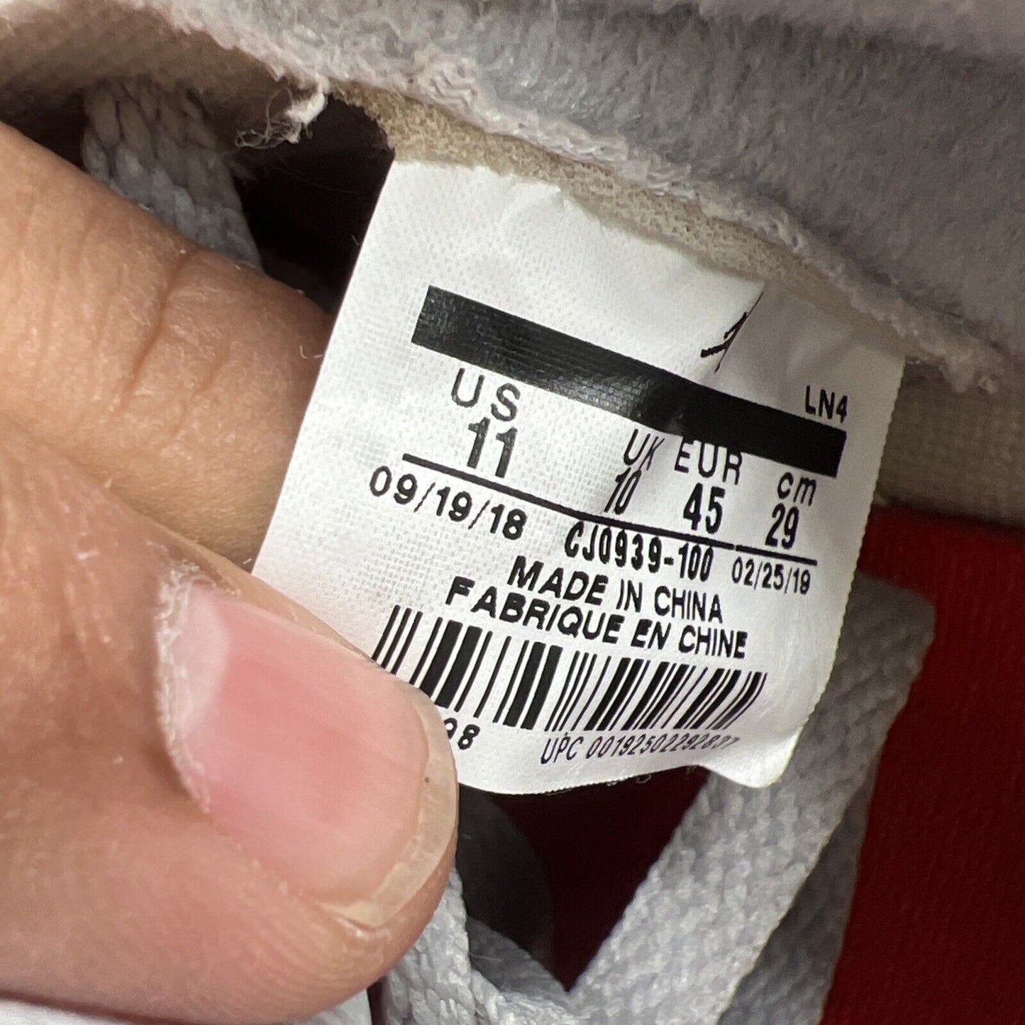 Size 11 - Jordan 3 Retro Tinker Air Max 1 2019 (CJ0939-100)