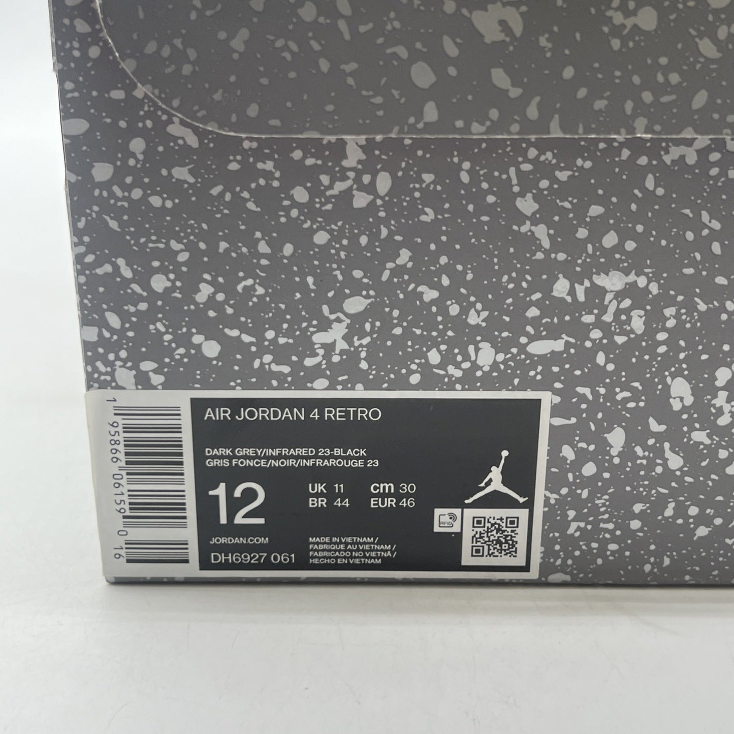 Size 12 - Air Jordan 4 Retro Mid Infrared (DH6927-061)