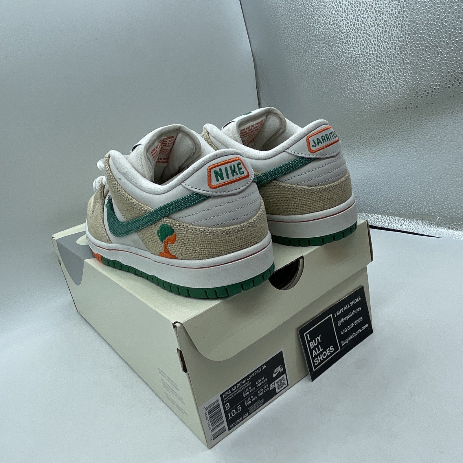 Size 9 - Nike SB Dunk Low x Jarritos White (FD0860-001)