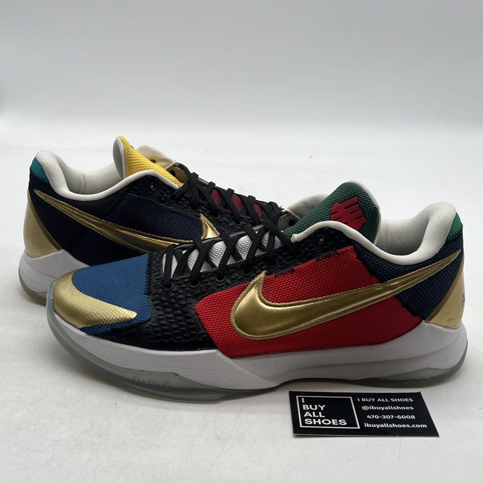 Size 10 -Nike Undefeated x Zoom Kobe 5 Protro What If - Dirty Dozen (CZ6499-900)