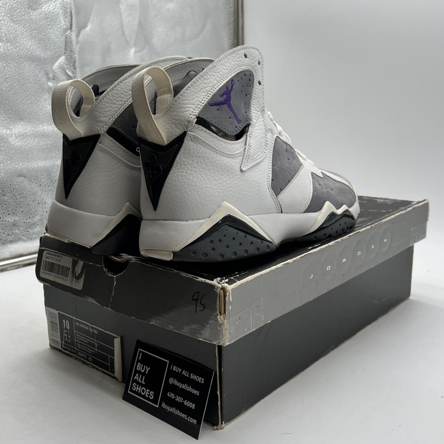 Size 10 - Air Jordan 7 Retro Flint (304775-151)