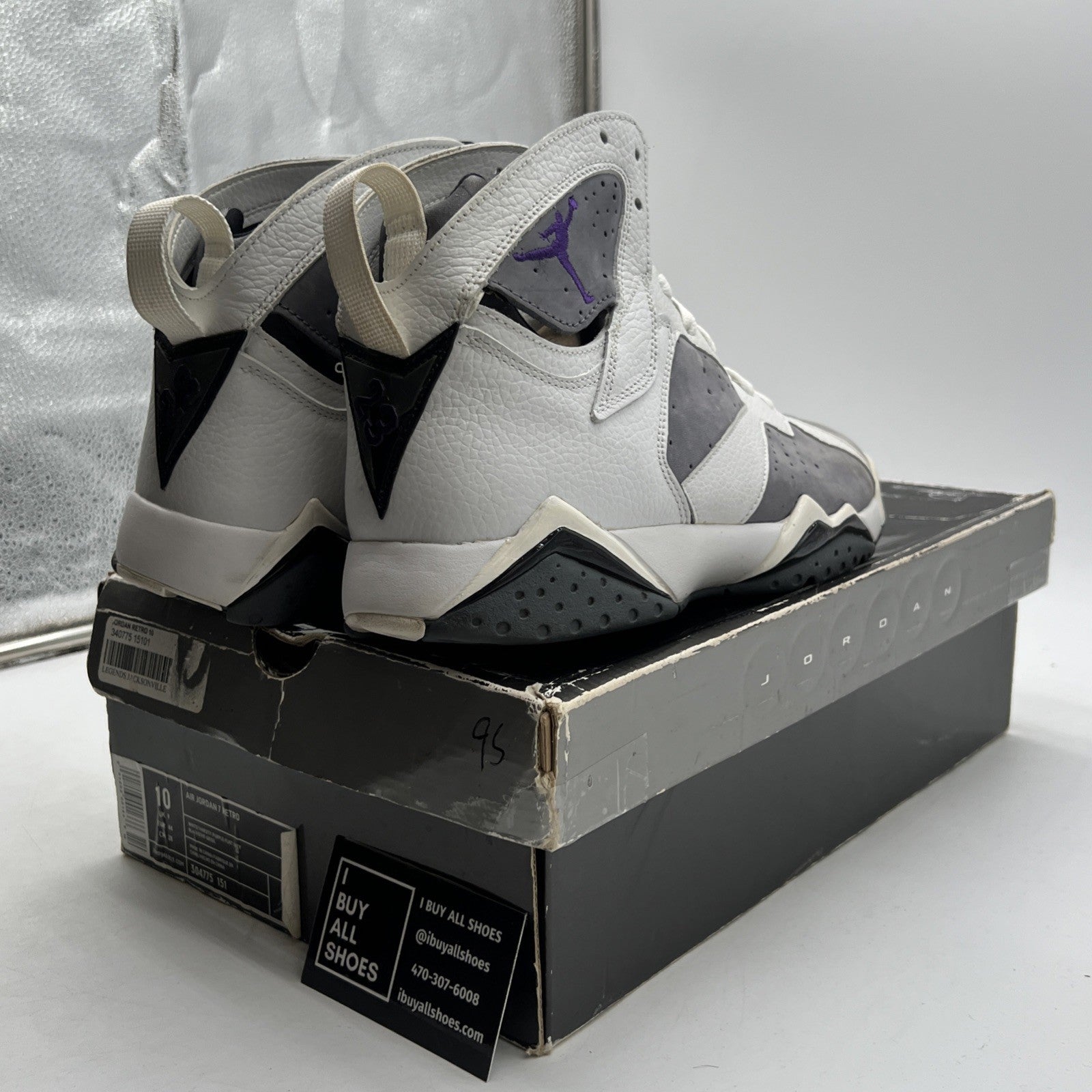 Size 10 - Air Jordan 7 Retro Flint (304775-151)