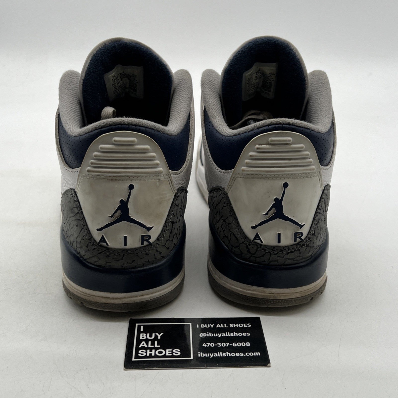 Size 11.5 - Air Jordan 3 Retro Midnight Navy (CT8532-140)
