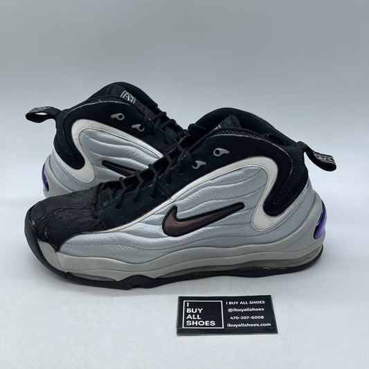 Size 12 - Nike Air Total Max Uptempo Metallic Silver Black (366724-001)