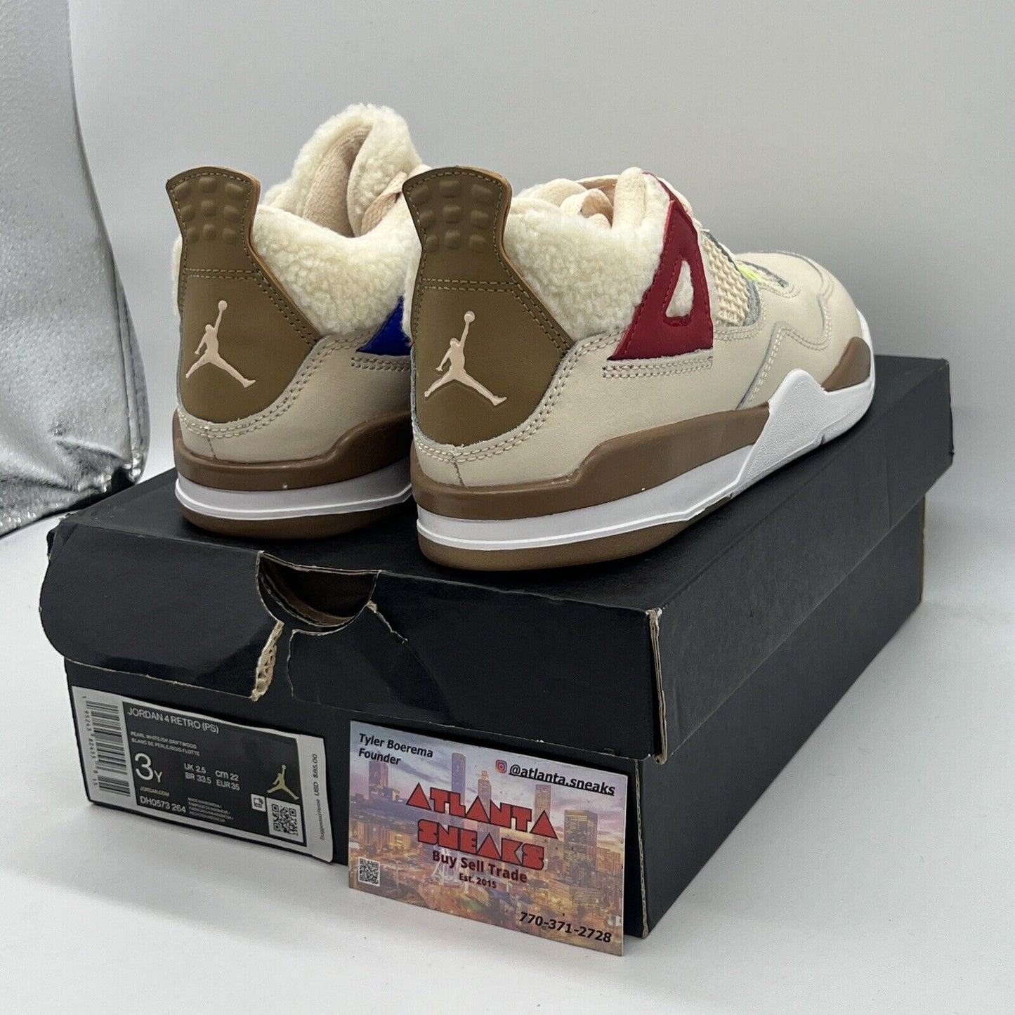 [DH0573-264] Preschool Air Jordan Retro 4 'Where the Wild Things Are' (PS)