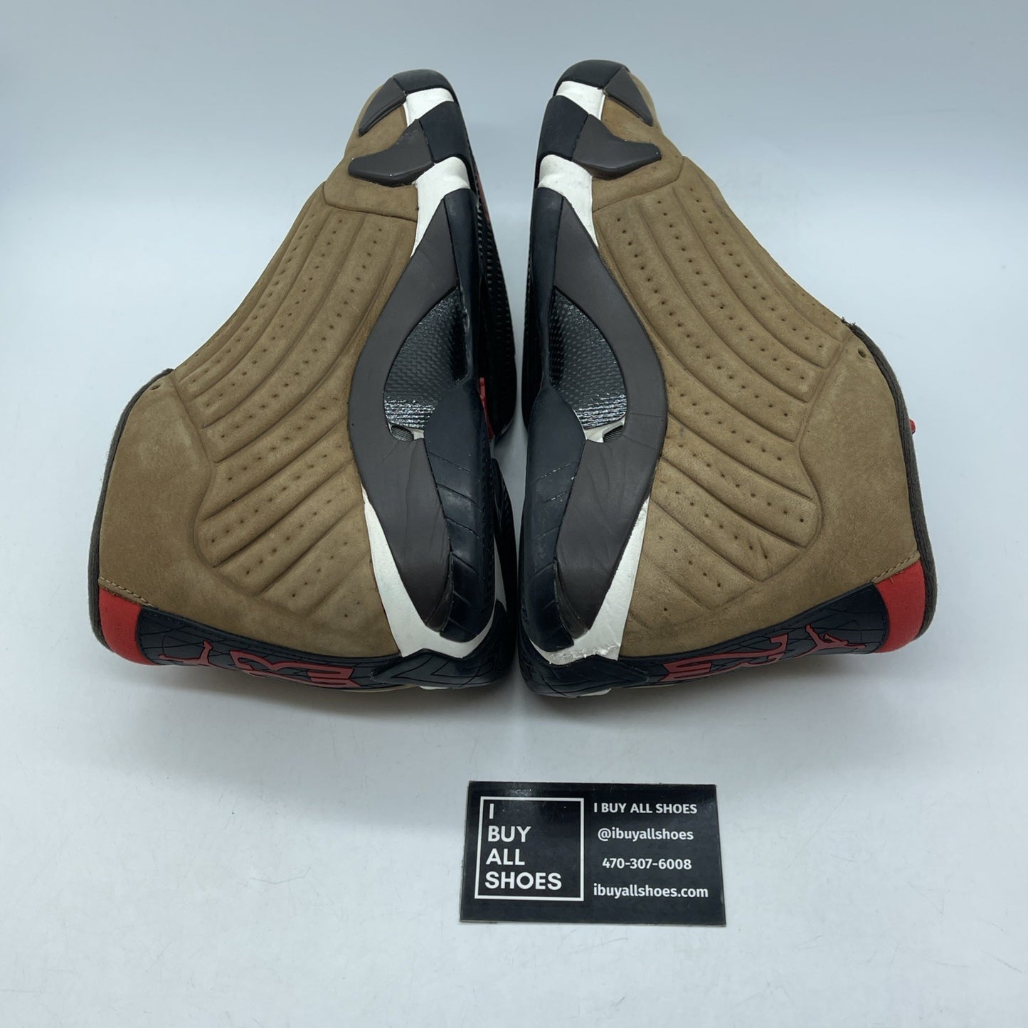 Size 9 - Air Jordan 14 Retro Winterized Black Brown Red Suede (DO9406-200)