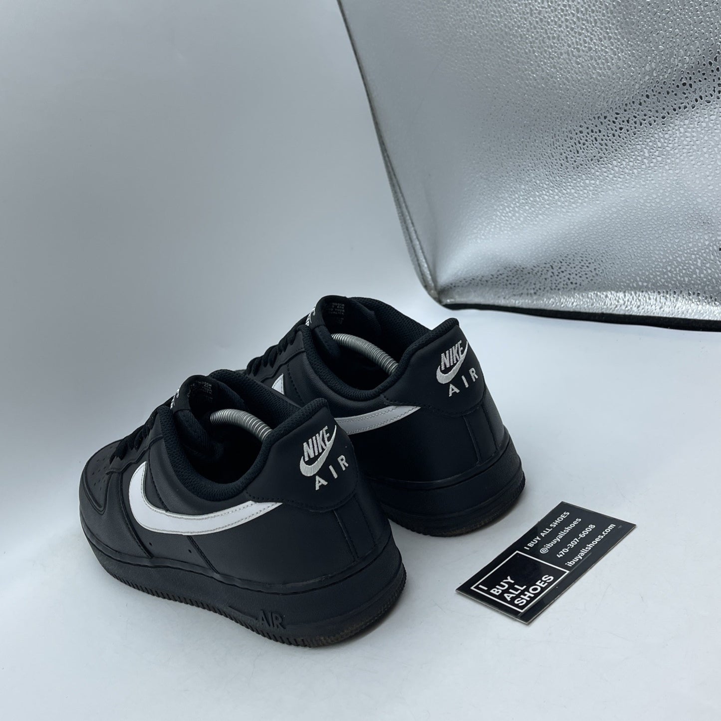 Size 11 - Nike Air Force 1 '07 Black White (FZ0627-010)